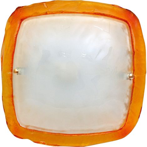 PLAFOND BORGO 1 E27 CANDELLUX ORANGE 13-88638