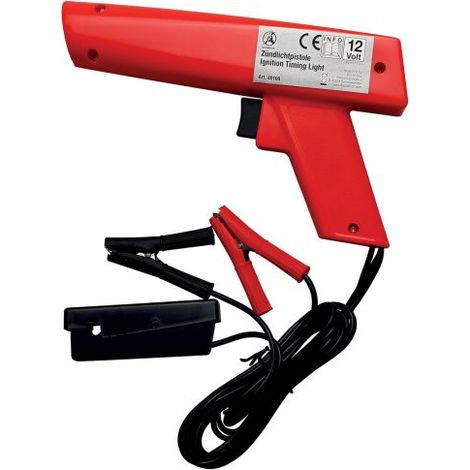 Strumento di misura bgs diy pistola stroboscopica rosso 12 volt