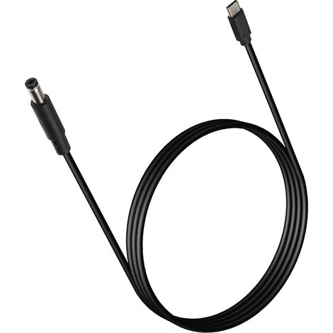 1 Pièce Câble d'alimentation USB C vers DC 5,5 mm x 2,1 mm de 1 m pour ordinateur portable (5521), entrée USB Type C mâle 20 V vers câble d'alimentation mâle DC 5,5 x 2,1 mm jusqu'à 100 W