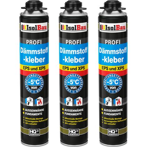 Dämmstoffkleber 750ml PU-Klebeschaum Perimeterkleber PU-Reiniger Schaumpistole