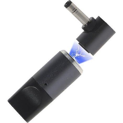 Adaptateur secteur magnétique 100 W avec prises CC Type-C vers 2,5/3,5/4,0/5,5 mm, adapté aux ordinateurs portables. (1/5)