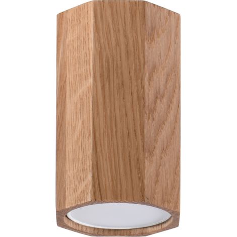 LEHDO Deckenleuchte 1 GU10 HOLZ EICHE LUMILO 10.131.33 (1/5)