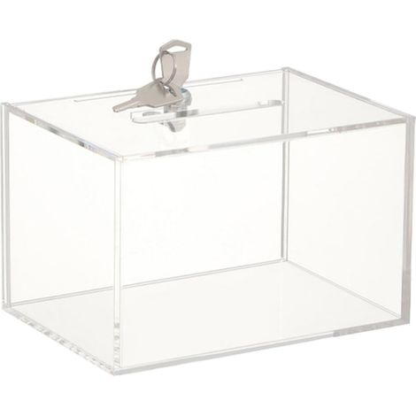 à enveloppes transparente multifonctionnelle avec serrure (1/5)