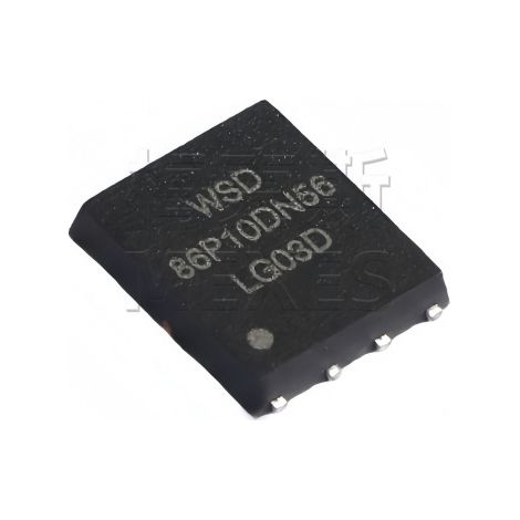 WSD86P10DN56WINSOK Micro-Shuo P-channel-100V86A DFN-8 Request for information for group orders of 5 chips, electronic components and electronic parts.
