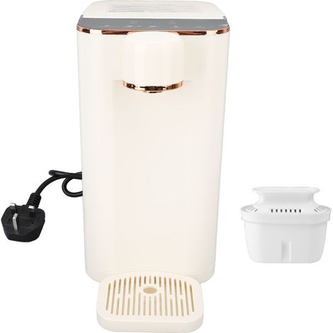 Distributeur d'eau chaude instantané Chauffe-eau électrique compact 3L 5 températures filtration intégrée chauffe en 3s (1/5)