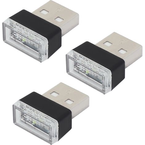 Lampe Ambiance USB - Éclairage LED Intérieur Voiture - Lumière Néon Mini pour Port USB - 1 Pièce (1/5)
