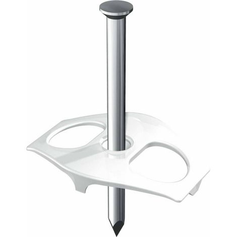 OBO Bettermann Fixe-clou 3x40mm Polypropylène transparent, 2222833 (1/2)