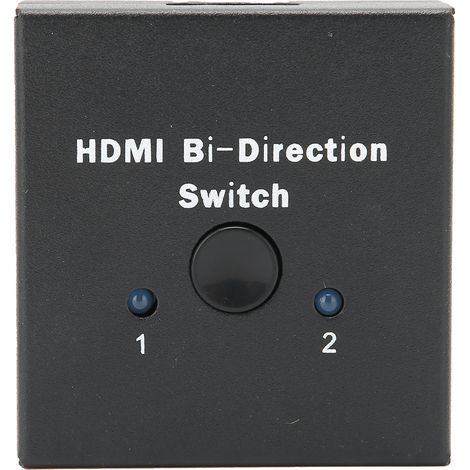 Commutateur HDMI Bidirectionnel 4K 2 Ports 2x1, Splitter et Switch 1080P (1/5)