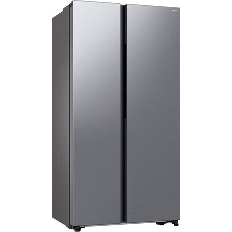 Samsung RS57DG400EM9. Posizionamento dell'apparecchio: Libera installazione, Design del prodotto: Porta americana, Colore del prodotto: Acciaio inox. Capacità netta totale: 583 L, Classe climatica:... (1/5)
