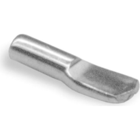 Soporte para estante tipo cucharilla - 3mm / Niquelado