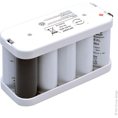 NX - Batterie NiCd 9VRE FL 8000 10.8V 8Ah FAST (1/3)
