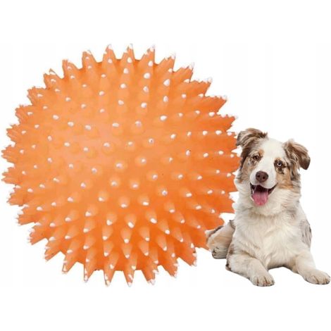 Trixie Soft Hundeball mit Spikes 10 cm Fluoreszierend (1/3)