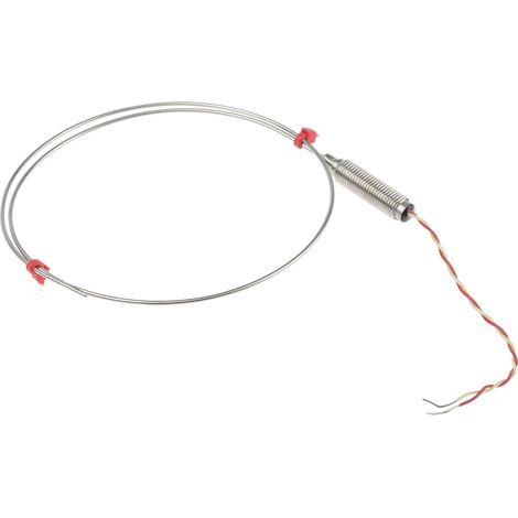 Thermocouple type K Ø 1.5mm, L 500mm, +1100°C max à Câble ( Prix pour 1 ) (1/2)