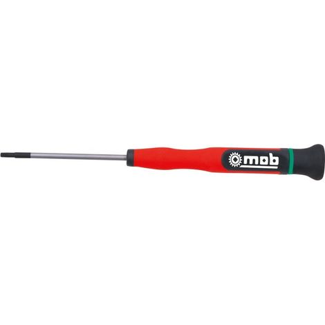 Tournevis micro pour vis 6 pans – Précision – Lame chromée satinée – Manche soft ergonomique – MOB