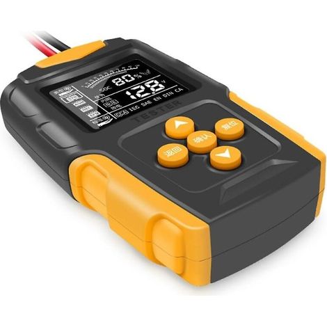 Testeur et analyseur de batterie automobile 12V 24V VRLA Gel AGM, diagnostic et test rapide du vilebrequin (1/5)