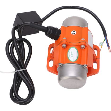 Moteur vibrant monophasé 220V 3000 tr/min, asynchrone à vitesse réglable, IP66 étanche, usage industriel durable. (1/5)