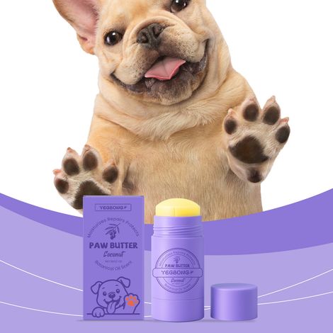 Baume apaisant pour coussinets de chien : nettoie et hydrate en douceur les coussinets, soulageant la sécheresse. Appliquez le baume de soin réconfortant – 30 g (1/5)