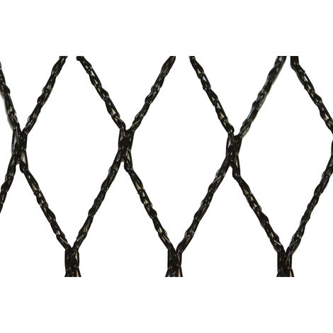 Filet anti-oiseaux - Maille de 35mm Noir 10m x 20m