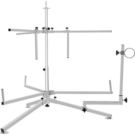 【Chauffage et ventilation】Dévidoir de tuyau de chauffage au sol, Hauteur réglable, charge jusqu'à 200 kg, longueur du rouleau 600 m, pour tube PEX, PERT, AL/PEX, avec sac (1/5)