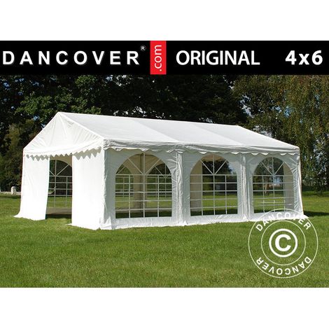Marquee Original 4x6 m PVC 900, White - Dancover