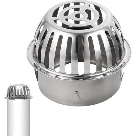 Filtres de Gouttière en Acier Inoxydable Protège-gouttières en Métal Protection Crapaudine de Gouttière Protection Gouttiere Antirouille Filtres de Gouttière Etanche Grille Goutiere. (1/5)