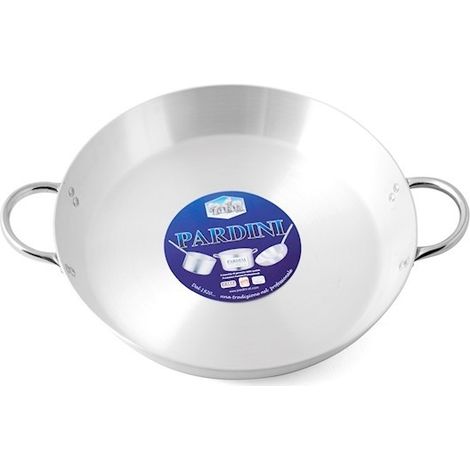 Tegame Albergo Omnia 28 cm aus Aluminium mit 2 Edelstahlgriffen