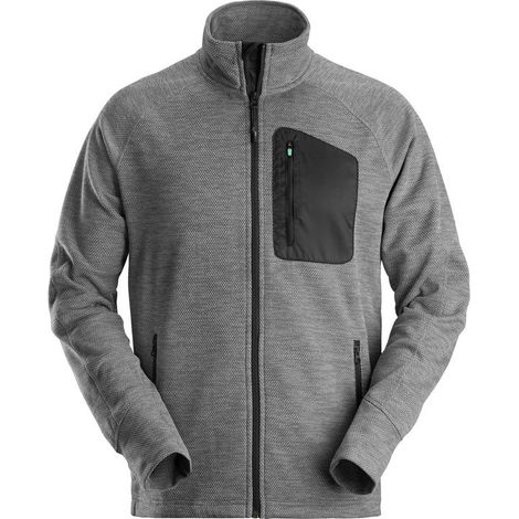 GIACCA IN PILE SENZA CAPPUCCIO FLEXIWORK TG.XL GRIGIO
