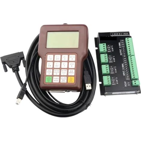 Contrôleur CNC DSP Multi-Axes 3 Axes A15, Manuel du système de contrôle Mouvement USB Hors Ligne, utilisé for Le des cylindres routeurs (1/5)