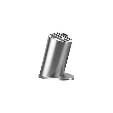 Bloc couteaux en acier inoxydable, support de rangement ustensiles de cuisine pratique pour bar à thé, café – Design professionnel et stable– (1/5)