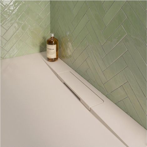 Receveur de douche NILA en résine lisse antidérapant (1/5)