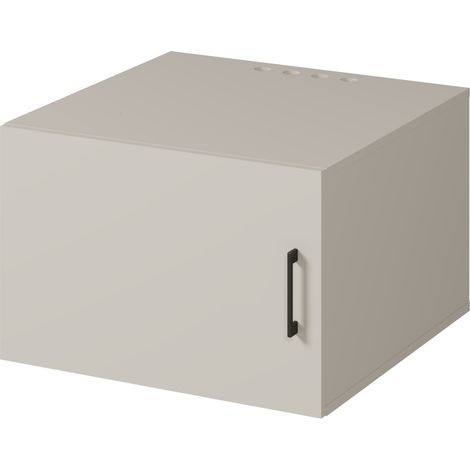 Armario colgante para baño Novdele 104, Cachemira, Montada en la pared, Número de puertas: 0, 44x67x67cm, Aglomerado laminado, Número de cajones: 0