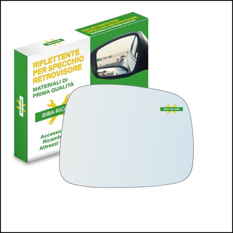 Specchio nudo adesivo lato passeggero per opel frontera b (u99) dal 98-04 (1/5)