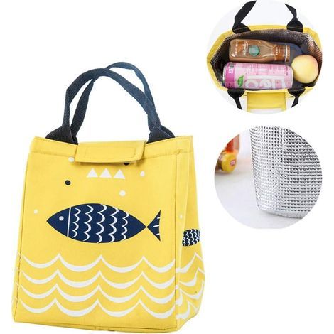 Isolierte Lunchtasche fürs Büro, isolierte Picknicktasche, wiederverwendbare Picknicktasche, für Frauen/Männer/Kinder/Mädchen, Schule und Büro