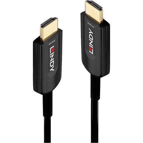 Câbles et adaptateurs audio vidéo LINDY 10m Fibre Optic Hybrid Ultra High Speed HDMI Cable (1/5)
