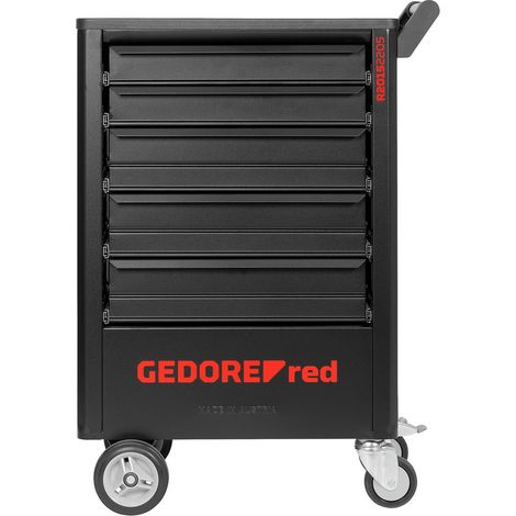 Werkstattwagen GEDWorker 5 Schubladen beidseitig ausziehbar GEDORE RED (1/5)