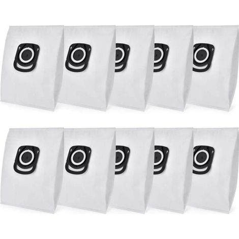 Lot de 10 sacs d'aspirateur ZR200520, Pour Rowenta Compact Power, X-Trem Power et Silence Force (RO64xx RO63xx RO68xx RO39xx) (1/4)