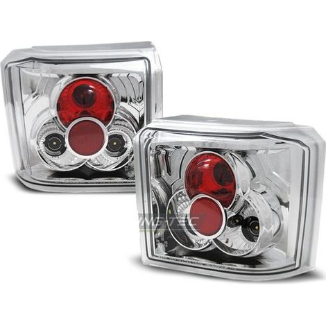 Paire de feux arriere VW T4 90-03 chrome-27336513 (1/2)