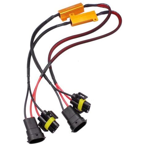 BUNTHAUS 9006 H11 Résistance de charge Phare sans erreur Canbus Décodeur Anti-scintillement (H11 Résistance de charge) (1/5)