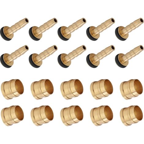 Dioche Kit Olive et Insert, Tuyau de frein à Disque Hydraulique, 10 Jeux D'insertion de Connecteur Olive pour Pièce de Rechange (1/5)