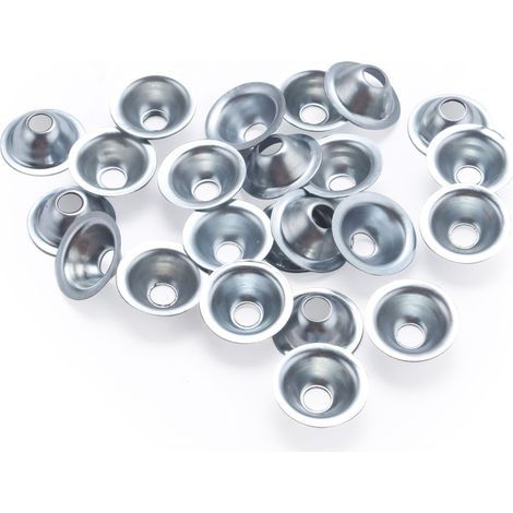 Noyon & Thiebault – Rosace conique pour collier de tube cuivre – 9 mm de hauteur – 25 mm de diamètre – Maintien optimal pour fixation murale – Finition esthétique