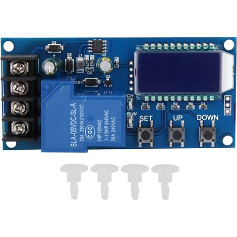 Module de Contrôle de Charge Batterie 6-60V avec Affichage LCD et Protection XY-L30A (1/5)