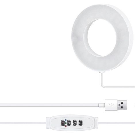 Lampe horticole LED à spectre complet et intensité variable pour plantes d'intérieur, boîtier ABS, modèle A, lumière blanche chaude (1/5)
