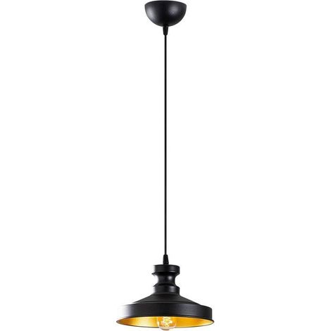 Sospensione lustre industriale D BY M.RED Nero - Metallo nero - Moderno - Decorativo (1/5)
