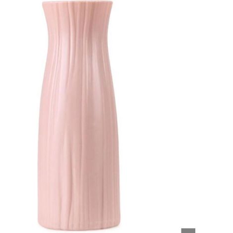 Vaso geometrico in plastica, stile vintage, adatto per matrimoni, decorazioni per il soggiorno, camere da letto, feste e altre occasioni. (1/4)