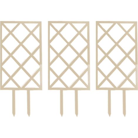 Treillis de jardin pour plantes en pot, idéal pour les concombres à fleurs.-Grid