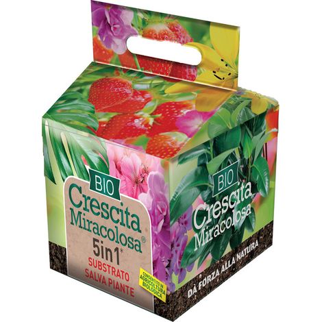 CRESCITA MIRACOLOSA SUBSTRATO 5 IN 1 DA 15 L