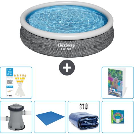 Bestway Piscina Bestway Fast Set Rotonda - 366x76 cm - 7-pezzi  S220