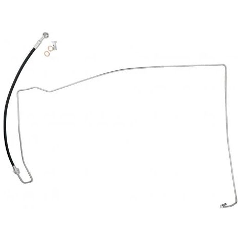 FLEXIBLE DE FREIN AVANT DROIT SANS ABS - 475MM SANS ABS