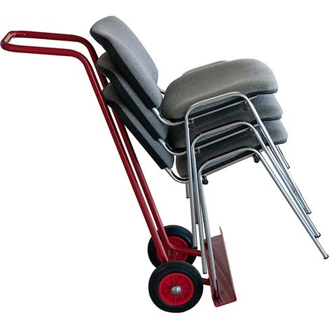 Diable porte chaises empilables - Tous types de pile de chaise - Collectivités et établissements publics - Charge max 150kg - 810007739 (1/5)