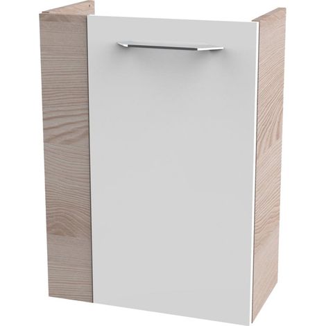 FACKELMANN SBC Beckenunterschrank 45 - Front Weiß Hochglanz - (1/3)